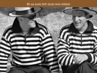 80-as évek férfi divat retro öltözet